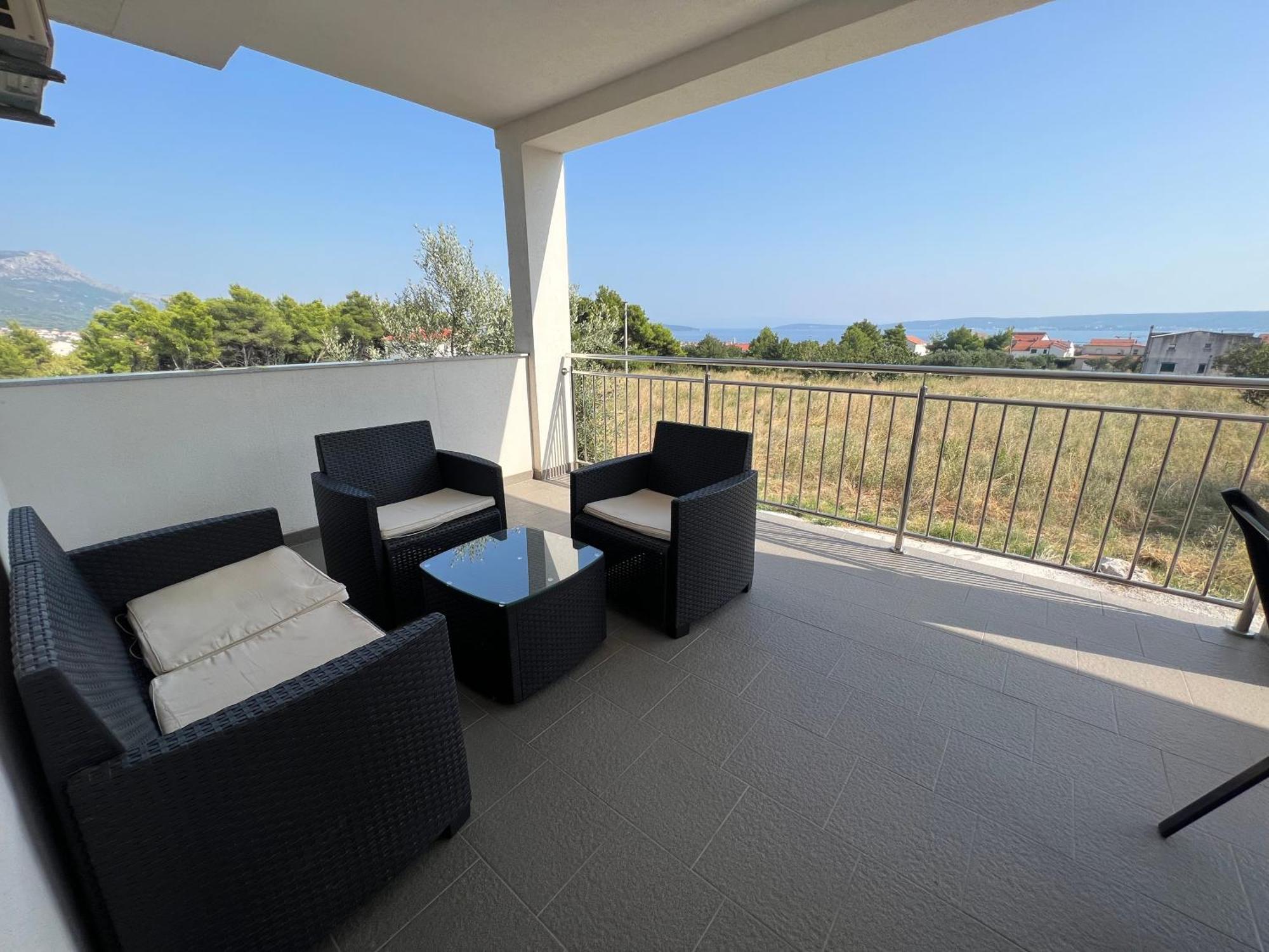 Seaview Apartments Lagetar Kaštel Novi Eksteriør bilde